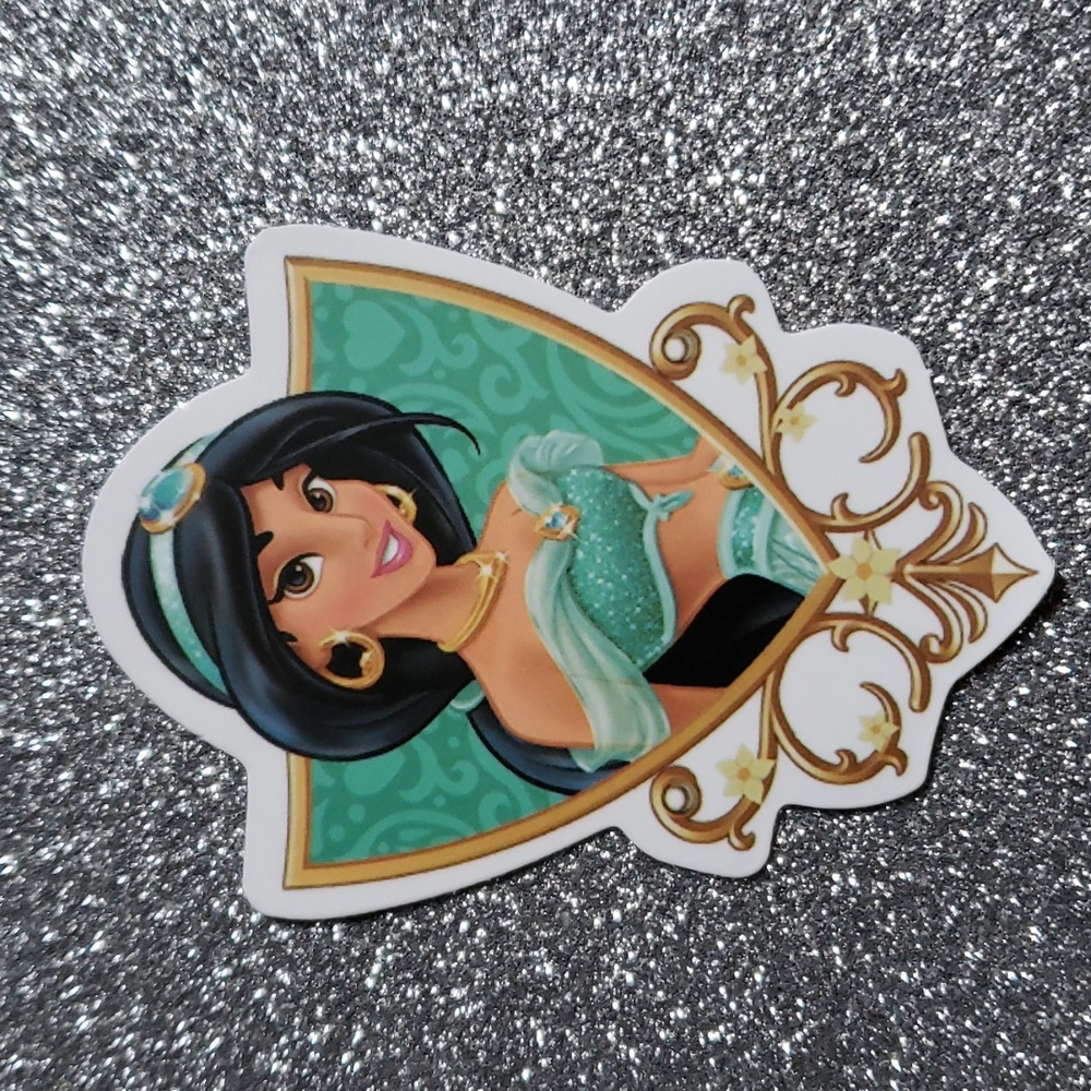 DISNEY Aladdin waterproof sticker Jasmine